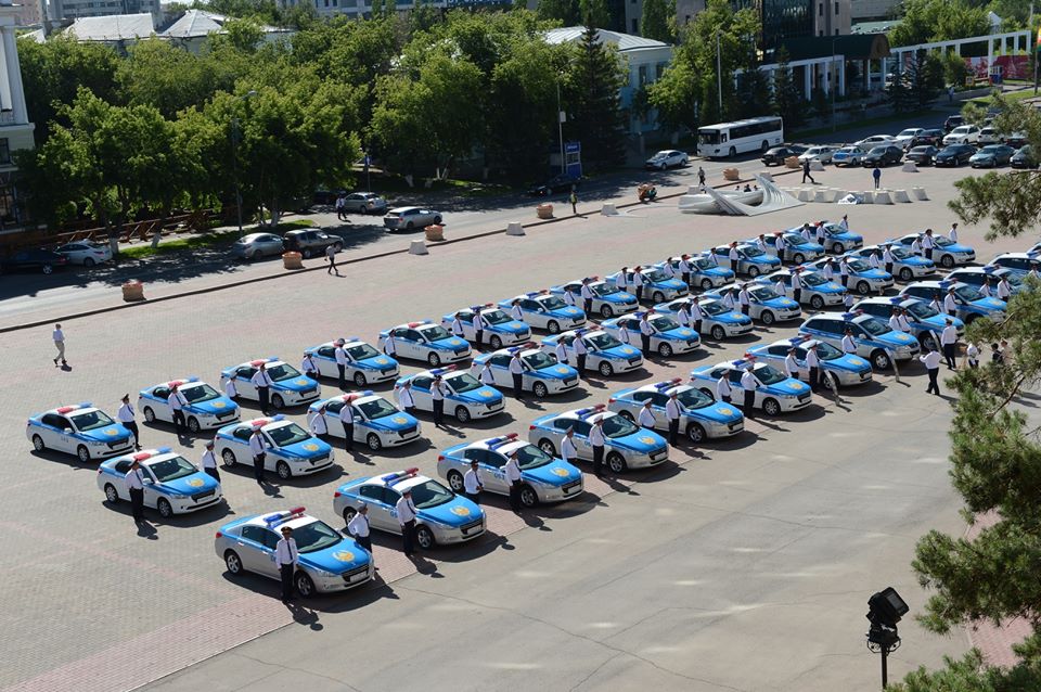 70 спецмашин в ближайшее время получит местная полиция Шымкента
