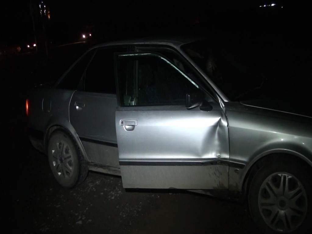 В Шымкенте, пьяный водитель совершил ДТП, и пытался скрыться