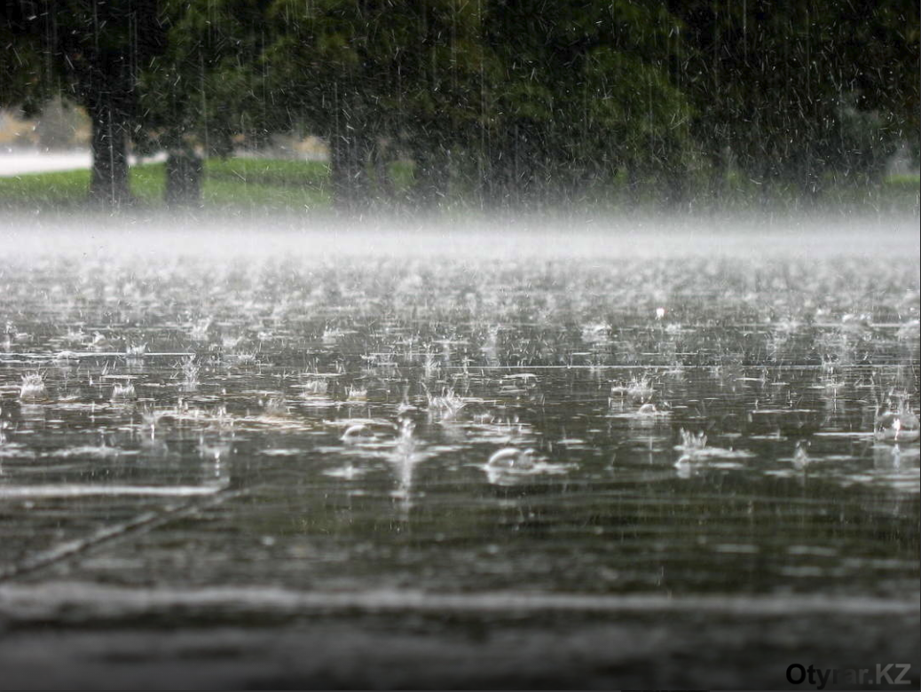 22 июня сильный дождь и ветер обещают синоптики в ЮКО