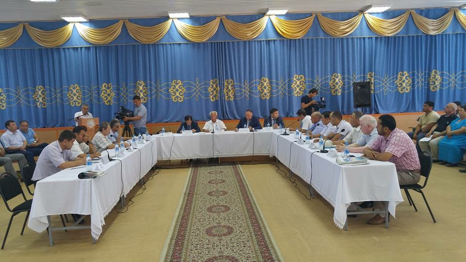 Проведено заседания рабочей группы по земельному вопросу при областном Общественном совете в Сайрамском районе