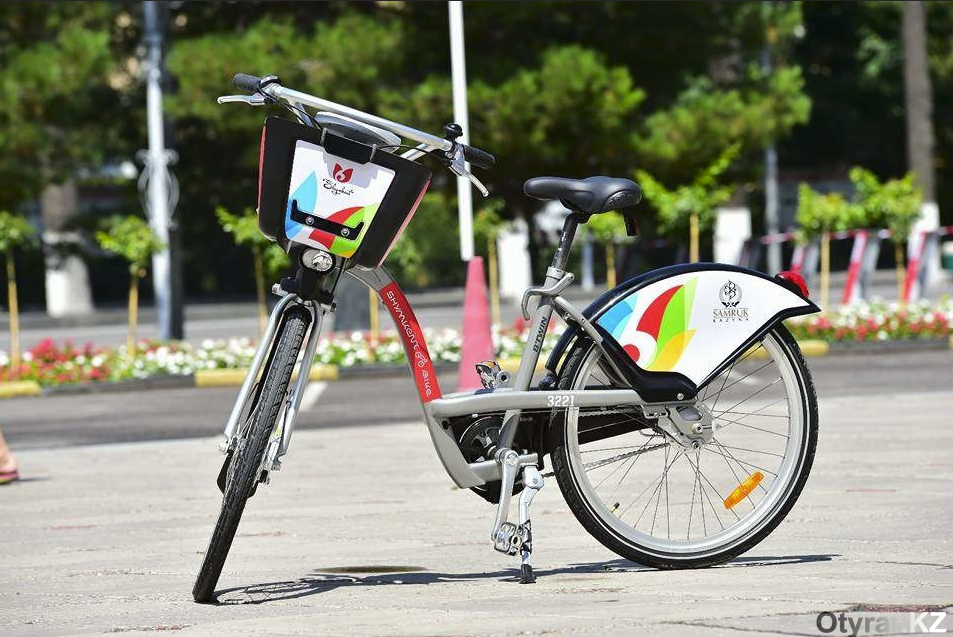 Первые станции Shymkent bike откроются 9 июля на площади Аль-Фараби