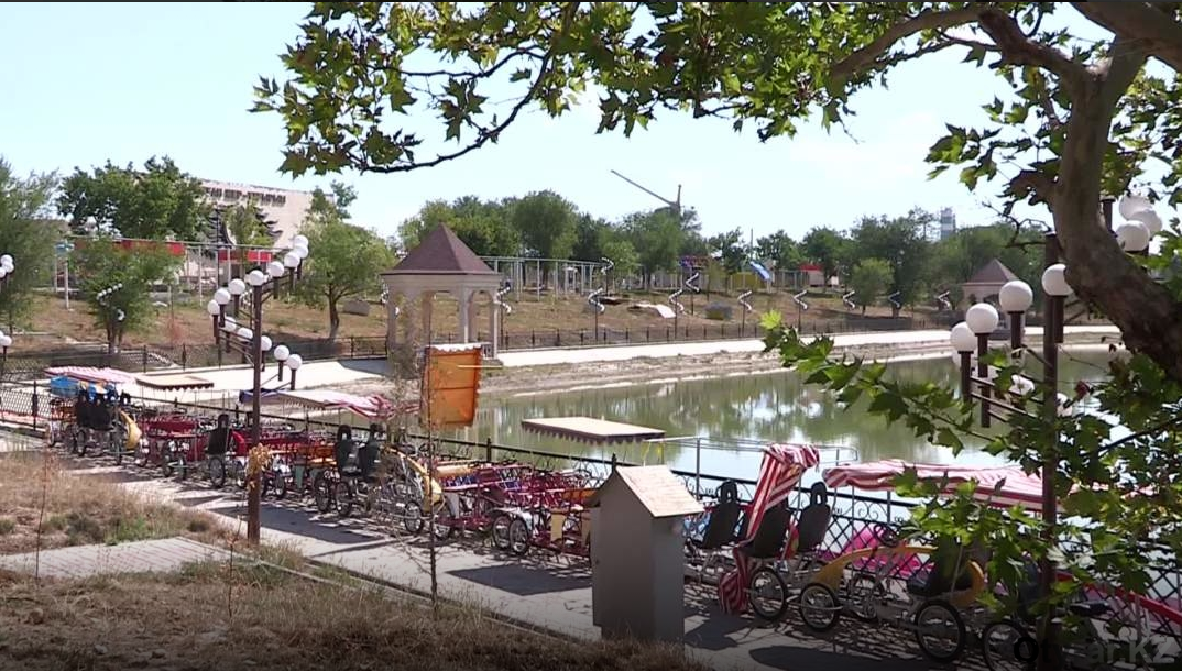 В Шымкенте началось строительство нового парка атракционов