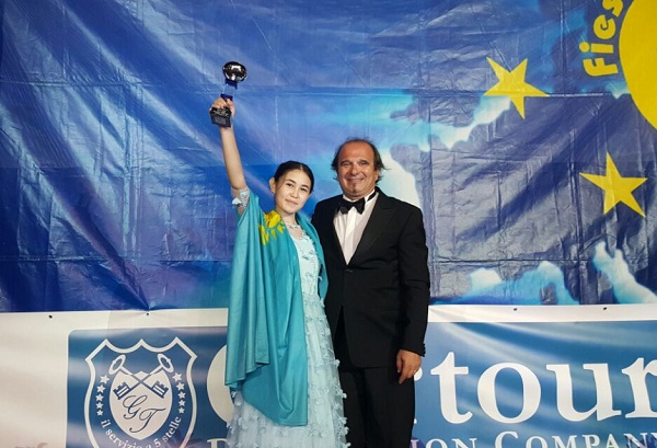 Южноказахстанка стала обладательницей Гран-при фестиваля «Sun оf Italy»
