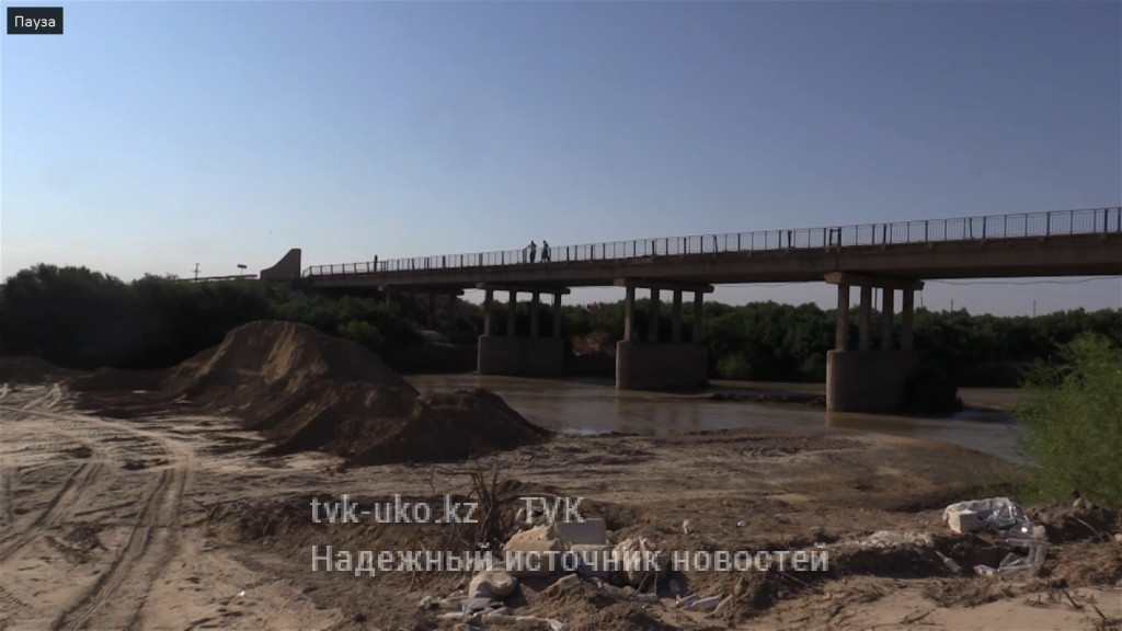 Два аварийных моста сносят в Арысском районе
