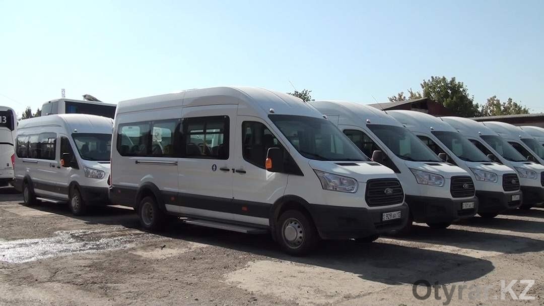 Пассажиров из ЮКО, будут перевозить на новых микроавтобусах 