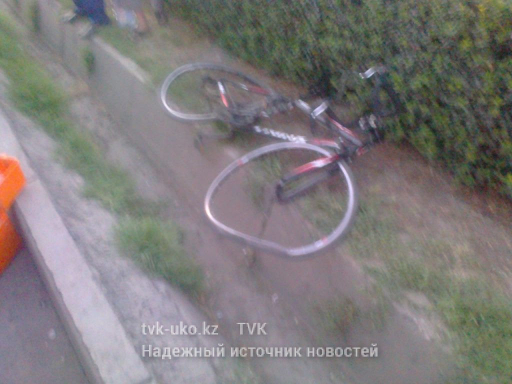 В Шымкенте под колесами авто погиб велосипедист