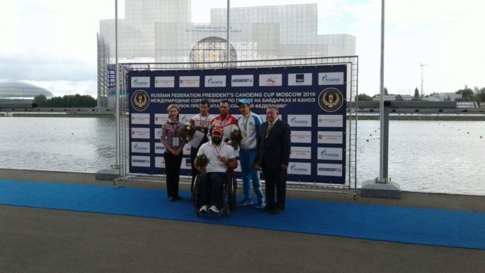 Шымкентский параканоист Жалгас Тайкенов завоевал бронзу на «Кубке президента России по параканоэ».