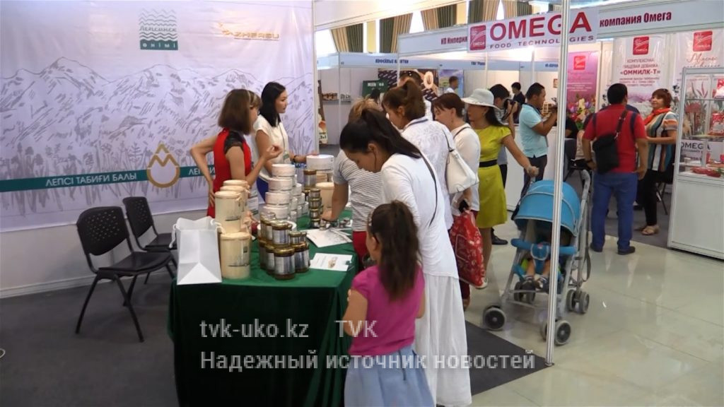 Выставка отечественного пищепрома прошла в Шымкенте