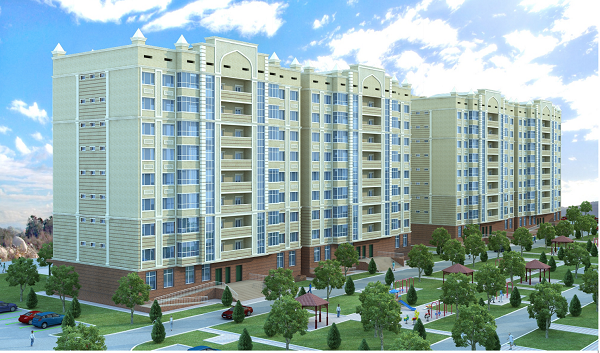 АО «НК «СПК Шымкент» совместно с частным предпринимателем начал строителсьтво 9-этажного жилищного комплекса