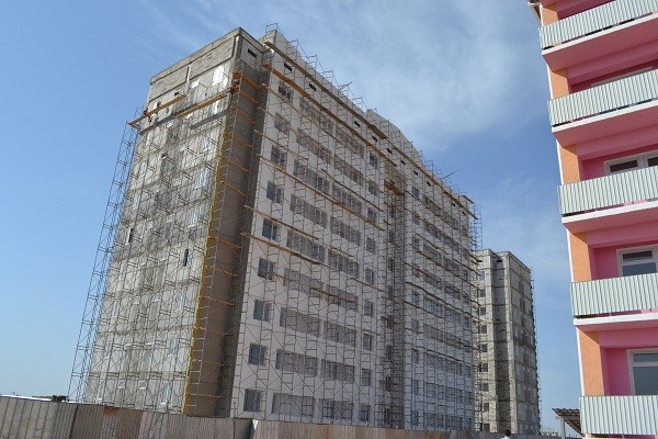 В Туркестане два 9-этажных дома сдадут в эксплуатацию