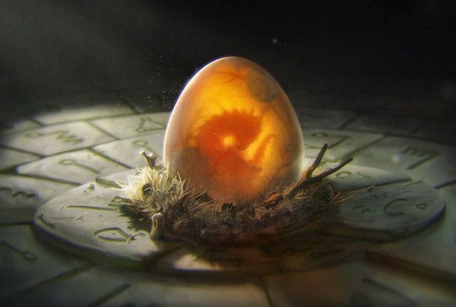 Житель ЮКО утверждает что нашел яйцо дракона