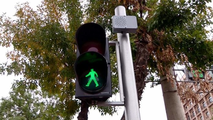 На перекрестках Шымкента появились «говорящие» светофоры