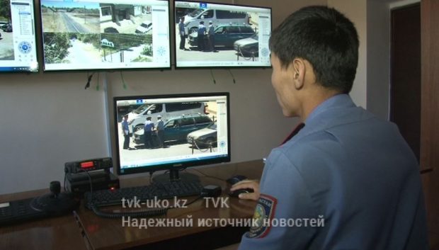 Около тысячи преступлений раскрыли с помощью уличных видеокамер в Ордабасы