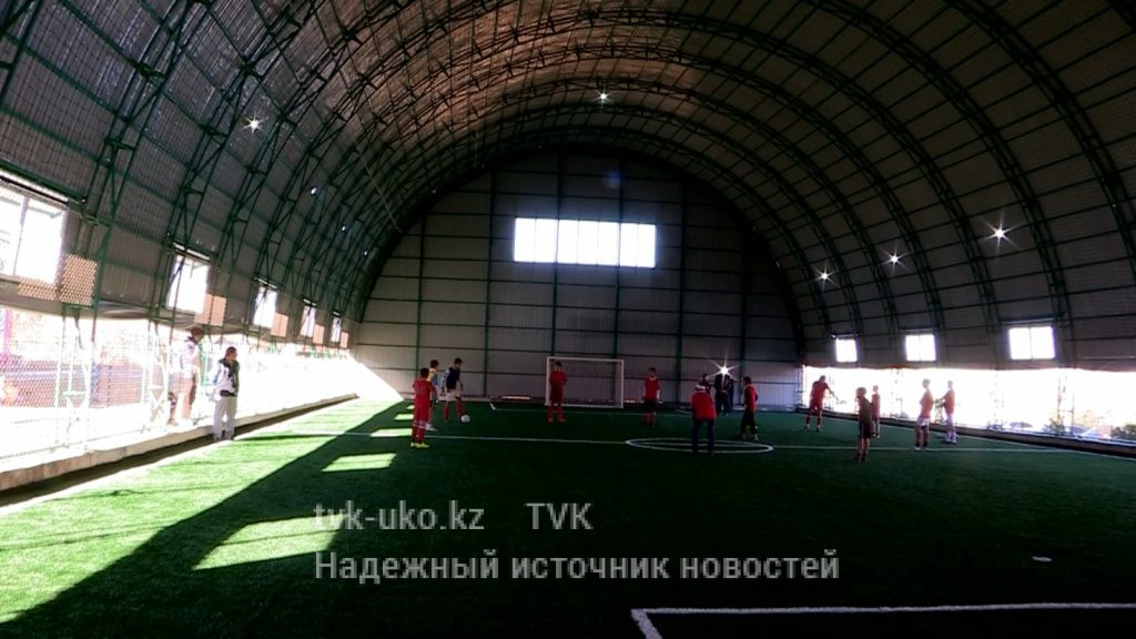 Новый стадион построен в селе Коксайек (Георгиевка) на депутатские деньги