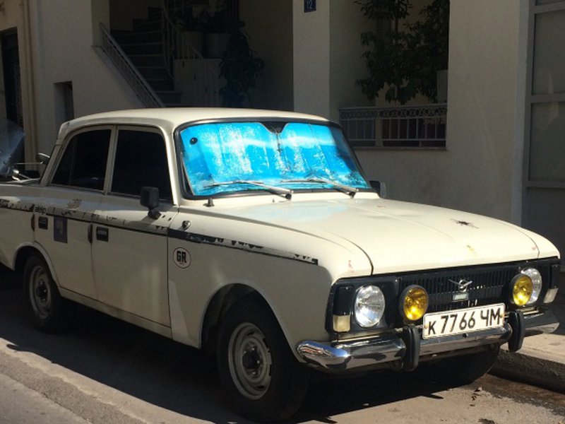 В Афинах обнаружен советский автомобиль с 