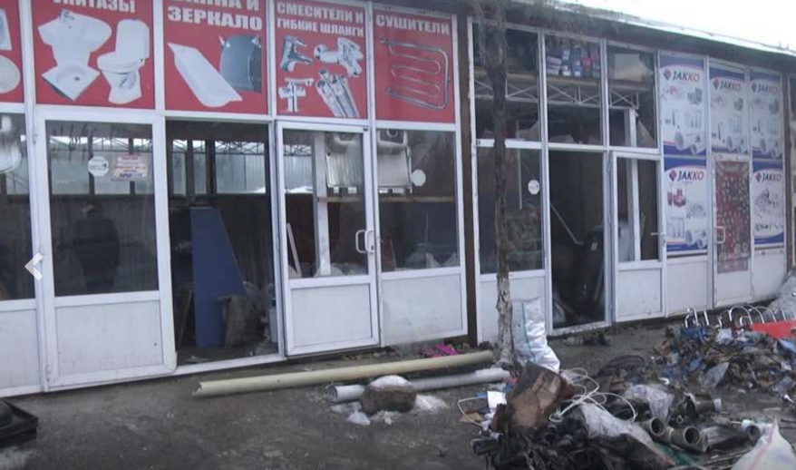 Товар в сгоревших бутиках на рынке (Коктем) в Шымкенте не был застрахован