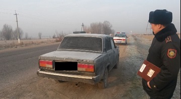 В ЮКО сотрудники полиции ОП Сарыагашского РУВД раскрыли ограбление автовладельца.