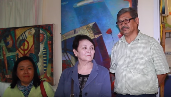 Выставка трех художников «Отражение» открылась в Шымкенте