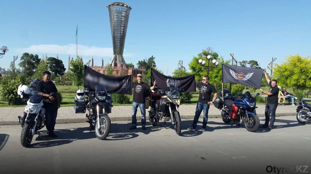 Мотоциклисты Шымкента отправляются на самый высокий перевал