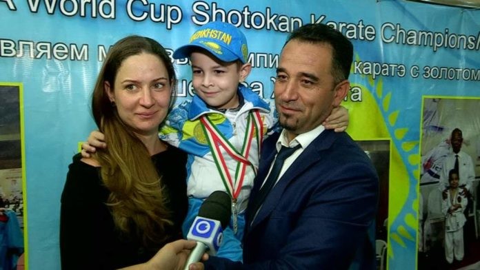 Шестилетний каратист из Шымкента стал чемпионом мира