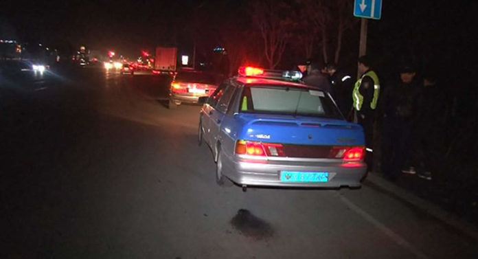 Сбежавший водитель в Шымкенте вернулся на место ДТП
