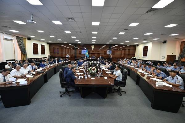 Местная полицейская служба подвела итоги своей работы за первое полугодие