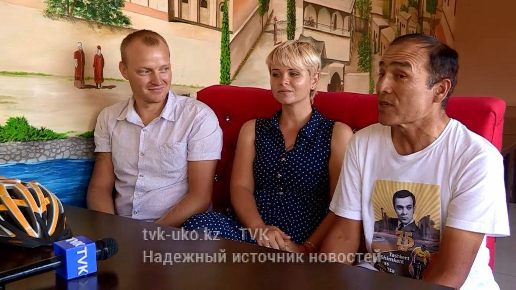 В Шымкенте побывал оперный певец из Узбекистана Хурсанд Шеров