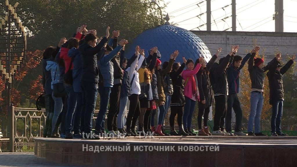 Ученики NIS со всего Казахстана, изучают Шымкент