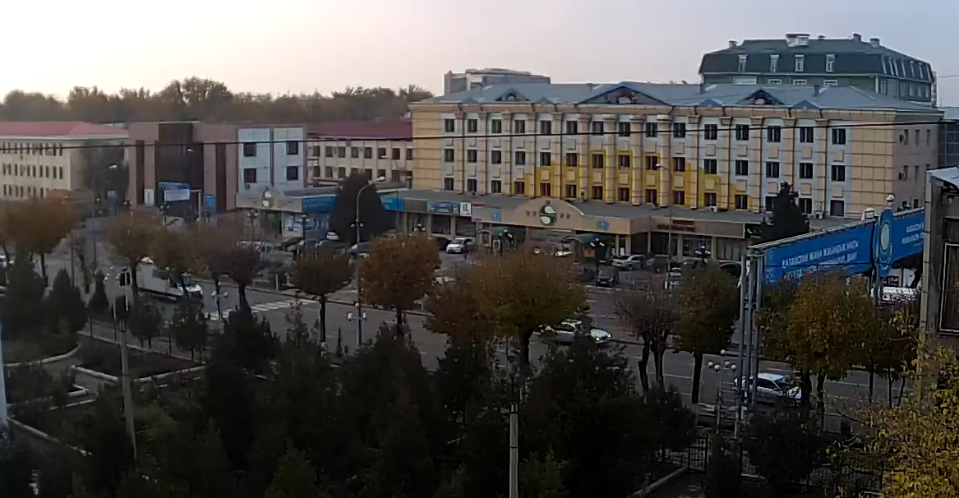 Увидеть Шымкент в реальном времени. Веб-камера в «центре» Шымкента