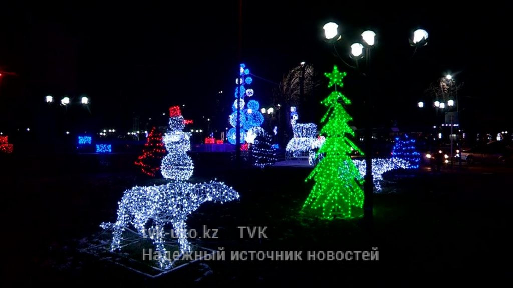 Шымкент украсили за счет средств предпринимателей