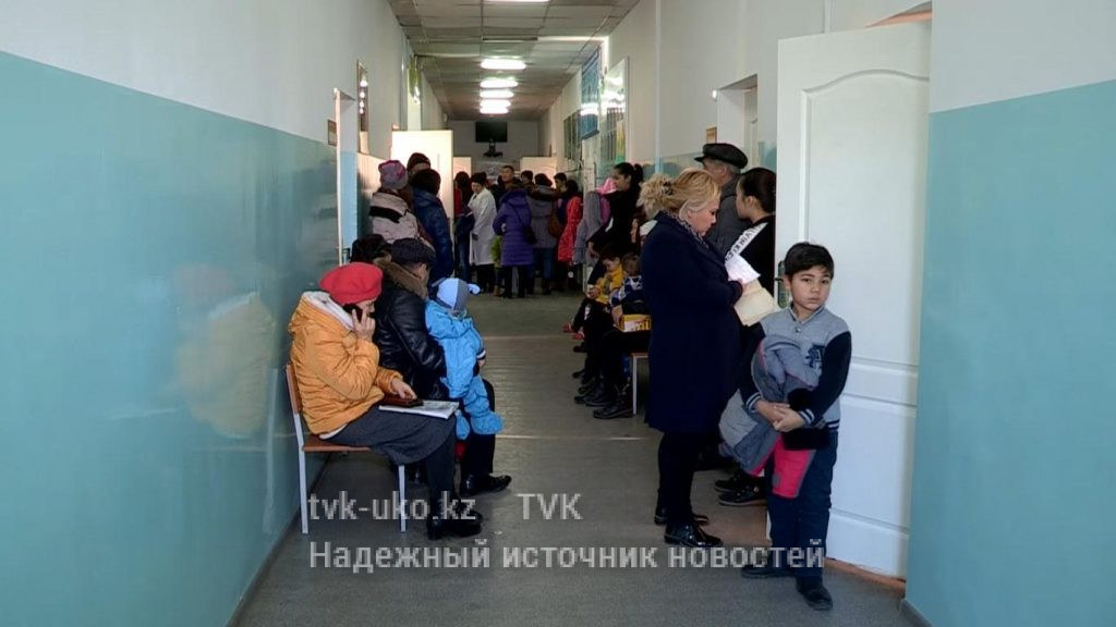 Сотни шымкентцев переболели ОРВИ
